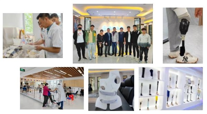 北京社会管理职业学院2022级康复辅具专业学生赴德林义肢型器（北京）有限公司进行跟岗学习